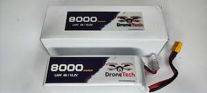 DroneTech 8000mAh LiHV 15.2V 4S1P Lipo Battery for Gannet and SD 3+