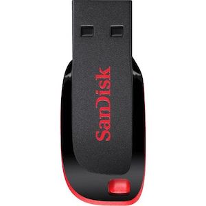 Data Storage: SANDISK CRUZER BLADE USB DRIVE 64GB