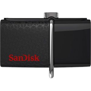 Data Storage: SANDISK ULTRA DUAL USB 3.0 DRIVE 128GB