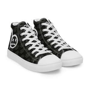 BommyKnockerz - Men’s - High Top Sneakers - (BLACK)