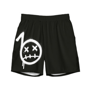 Bommyknockerz: BommyKnockerz - Men's - Swimwear - Bommy Print - (BLACK)