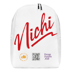 Nichi - Backpack - (WHITE)