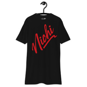 Nichi - Men’s - Premium Heavy T-shirt - (BLACK)