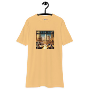 Differ_Ant - Rollin' Wit A G - Men’s T-Shirt - GOLD COVER