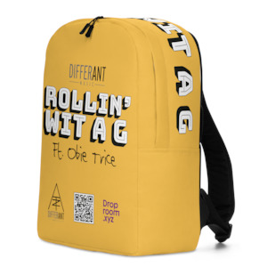 Differ_Ant - Rollin' Wit A G - Backpack - (GOLD)