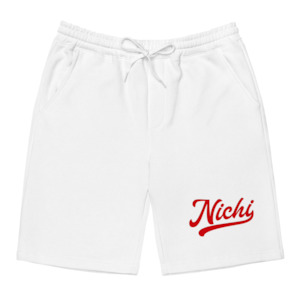 Team Nichi - Men's Fleece Shorts (WHITE)