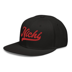 Team Nichi: Team Nichi - Snapback Hat (BLACK)