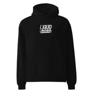 Liquid Lowdown - Men's Black Hoodie