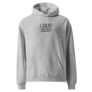 Liquid Lowdown: Liquid Lowdown - Men's Grey Hoodie