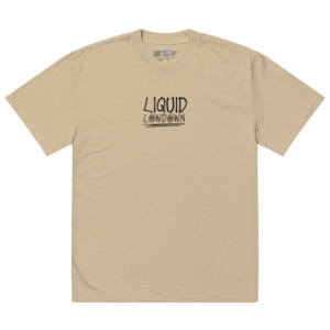 Liquid Lowdown: Liquid Lowdown - Faded Khaki Tee