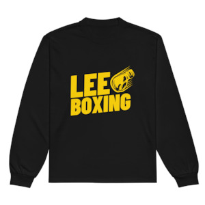 Lee Boxing - Black Long Sleeve Tee