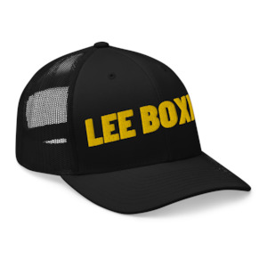 Lee Boxing - Black Trucker Cap