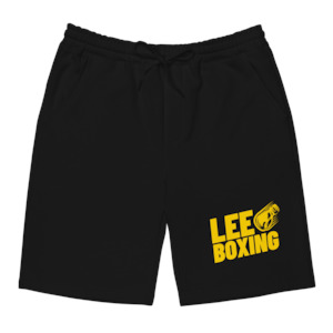 Lee Boxing - Black Fleece Shorts