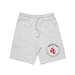 Bream Bay Boxing: Bream Bay Boxing - White Marle Stadium Shorts