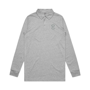 Organic Genetics: Organic Genetics - The OG Grey Longsleeve Polo