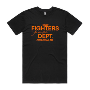Only Fighters For Irie Jade: Only Fighters For Irie Jade - Men's Black Tee