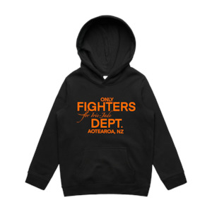 Only Fighters For Irie Jade: Only Fighters For Irie Jade - Kids Black Hoodie