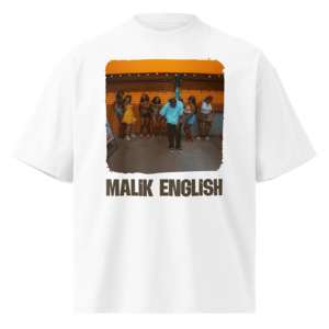 Malik English - Oversized High Neck Tee (SHOOT 5)