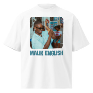 Malik English - Oversized High Neck Tee (SHOOT 4)