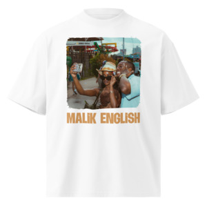 Malik English - Oversized High Neck Tee (SHOOT 1)