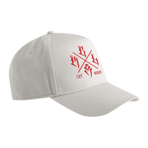 Redline Combat Academy: RLCA - Bone Hat - Red Logo 3