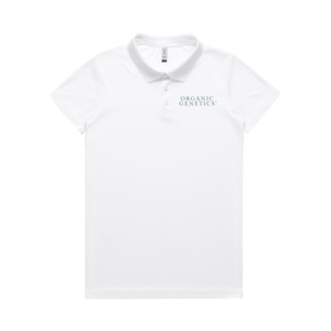 Organic Genetics - White Women's OG Polo