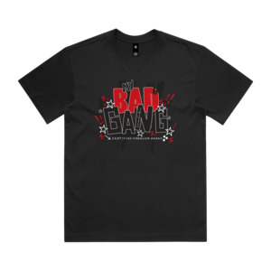 My Bad Gang: MY BAD GANG - Menace Era Starter Pack Black Tee