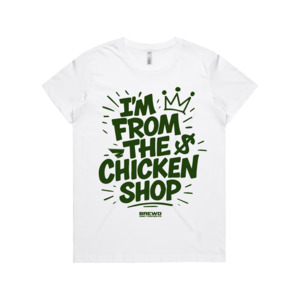All: BREWD HAWT - IFTCS Women's White Tee