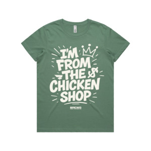 All: BREWD HAWT - IFTCS Women's Green Tee
