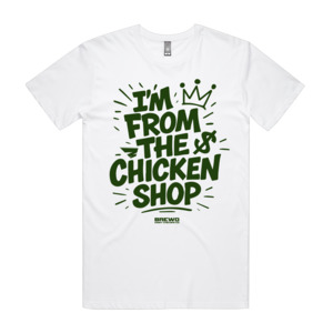 All: BREWD HAWT - IFTCS Men's White Tee