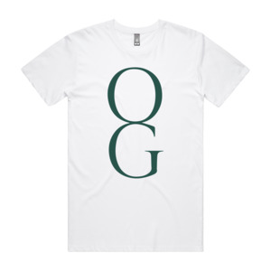 Tees: Organic Genetics - White Icon Tee