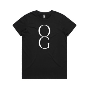 Tees: Organic Genetics - Women's Black Icon Tee