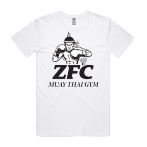 All: ZFC MUAY THAI - Men's White ZFC Tee