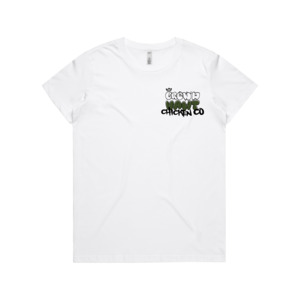 All: BREWD HAWT - JC Women's White Tee