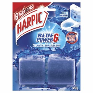 Harpic Tropical Blossom Toilet Bowl Block 2pk