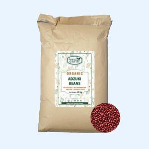 Beans & Pulses: Adzuki Beans Organic 25kg - DTE Foods