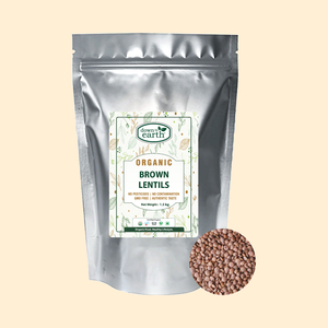 Brown Lentils Organic 3kg - DTE Foods