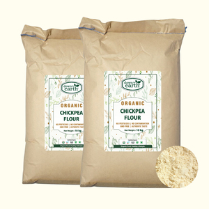 Chickpea Flour (Besan) Organic 20kg (10kg x 2) - DTE Foods