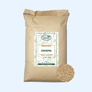 Chickpea Organic 25kg - DTE Foods