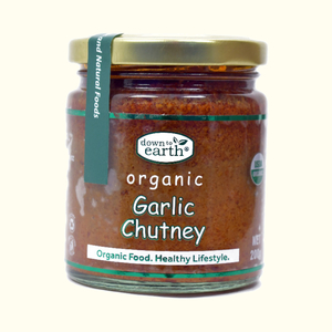 Products: Garlic Chutney Organic 150g - DTE Foods
