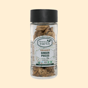 Ginger Pieces/Flakes Organic 40g - DTE Foods