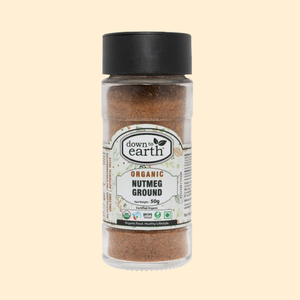 Products: Nutmeg Ground Organic 50g - DTE Foods