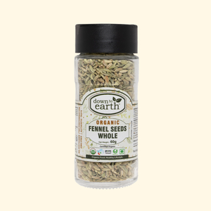 Fennel Seeds Whole Organic 60g - DTE Foods