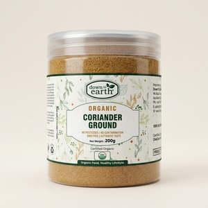 Coriander Ground Organic 200g