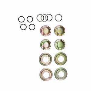 Front End: King and Link Pin Mounting Kit Type 2 Kombi -07/1967 16pce
