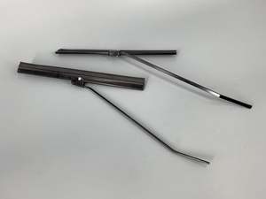 Electrical: Wiper Blade With Arm Beetle 1954-1957 Black Pair