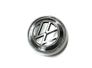 Body: Nose Badge 2 Piece Karmann Ghia 1962-1974 Chrome