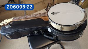 "Not Quite Perfect" DUKE10-V3 Banjolele | Blemished Black Case [206095-22]