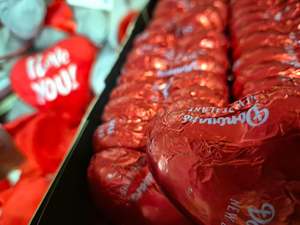 Valentines Day: Chocolate hearts