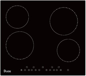 Products: 1. Glass Plate DC604BE - Duos Appliances New Zealand
